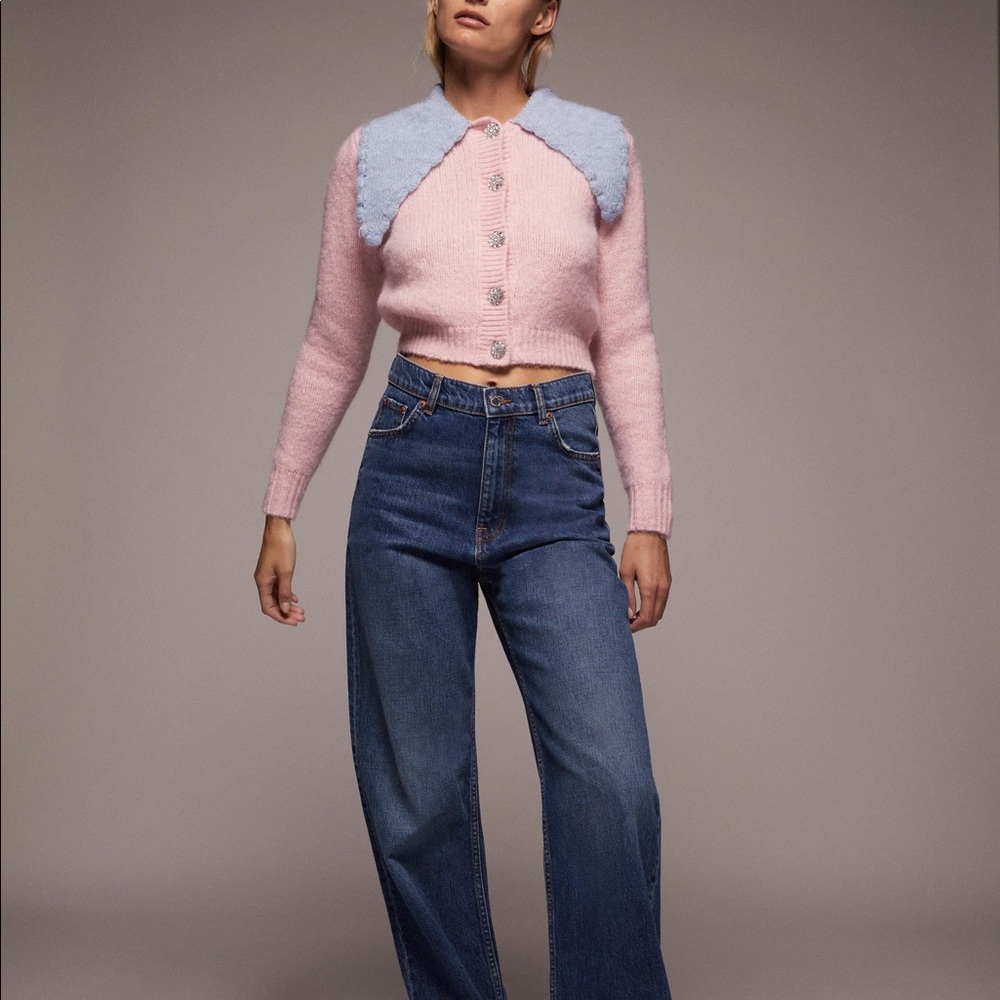 Zara jewel button knit cardigan - Picture 7 of 10